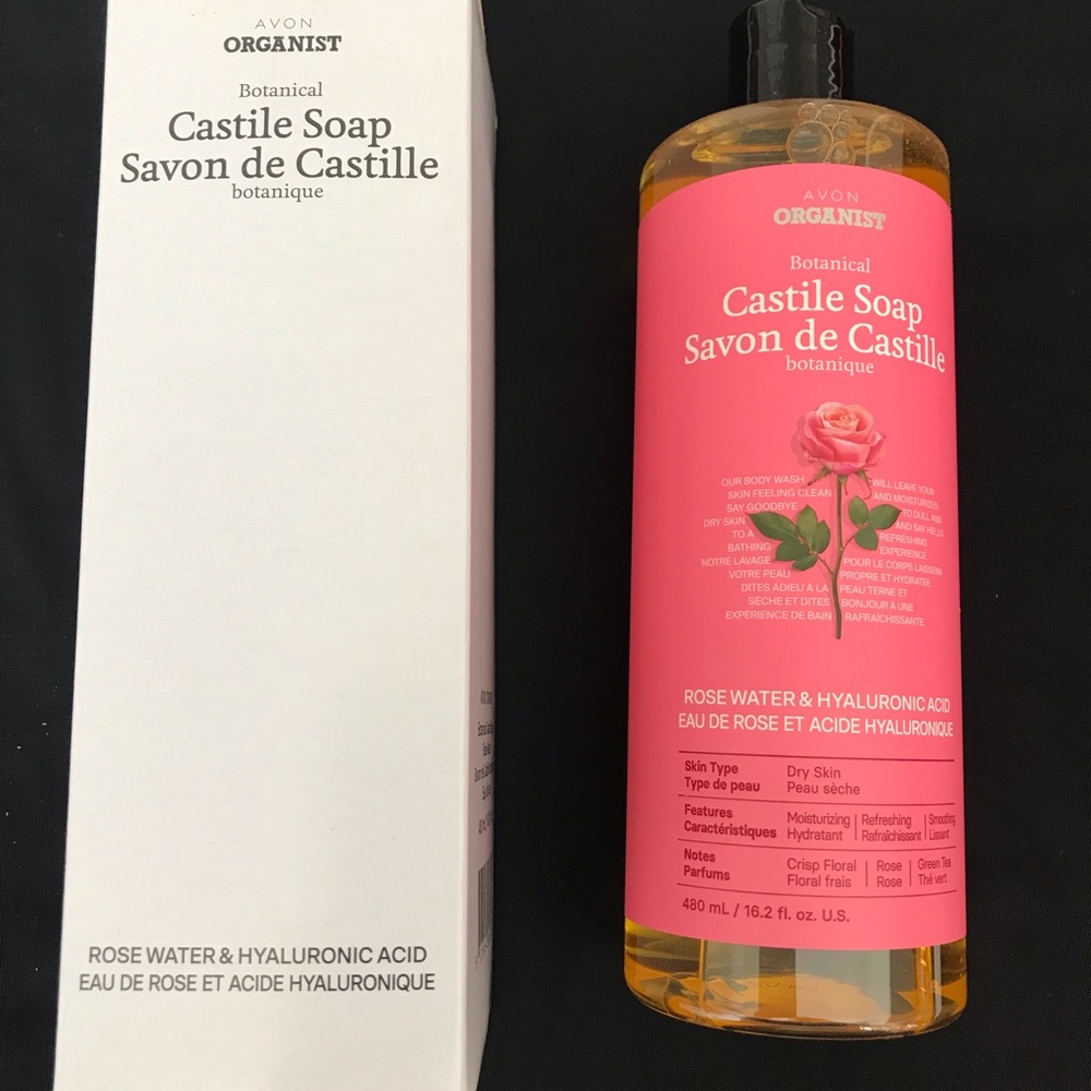 Pink Castile Soap with Rose Water